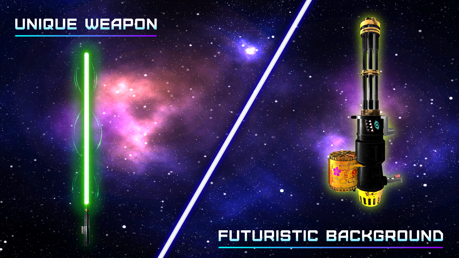 اسکرین شات 2 بازی Lightsaber Simulator & Gun