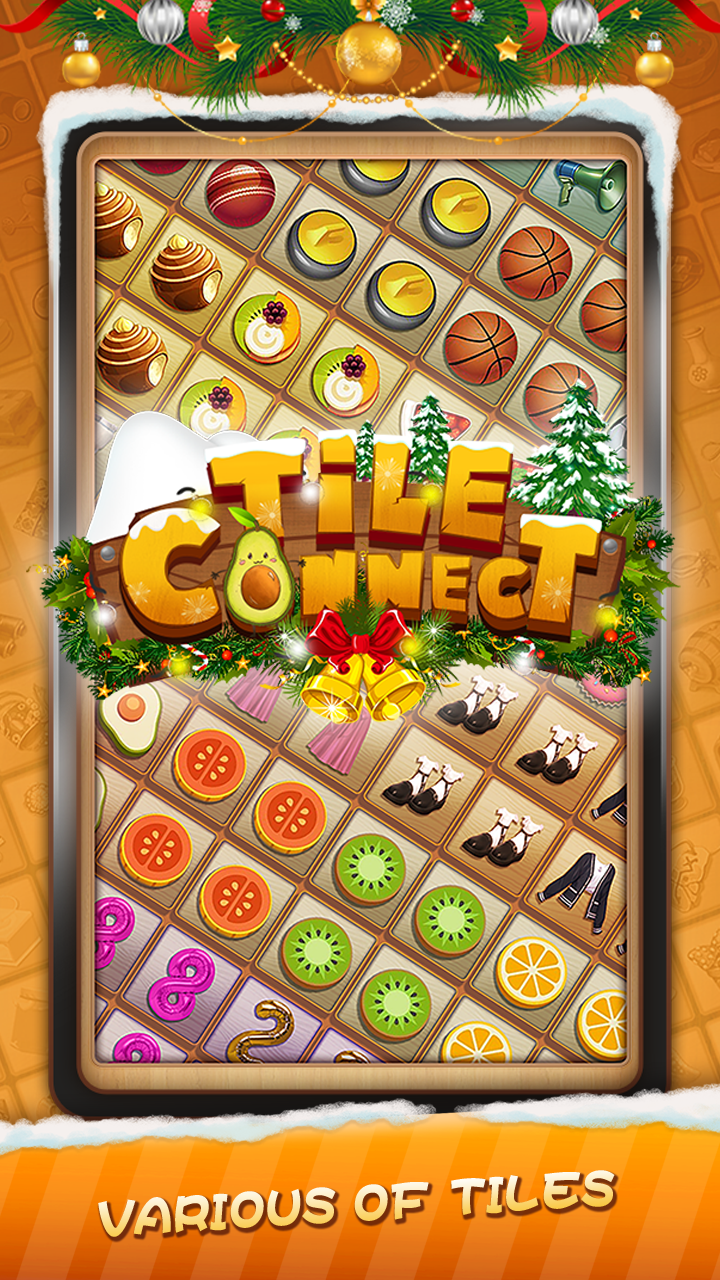 اسکرین شات 1 بازی Tile Connect - Matching Games