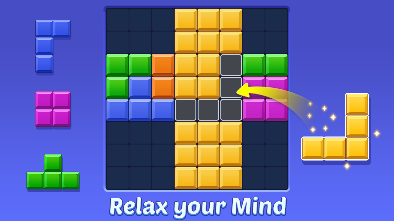 اسکرین شات 3 بازی Block Puzzle
