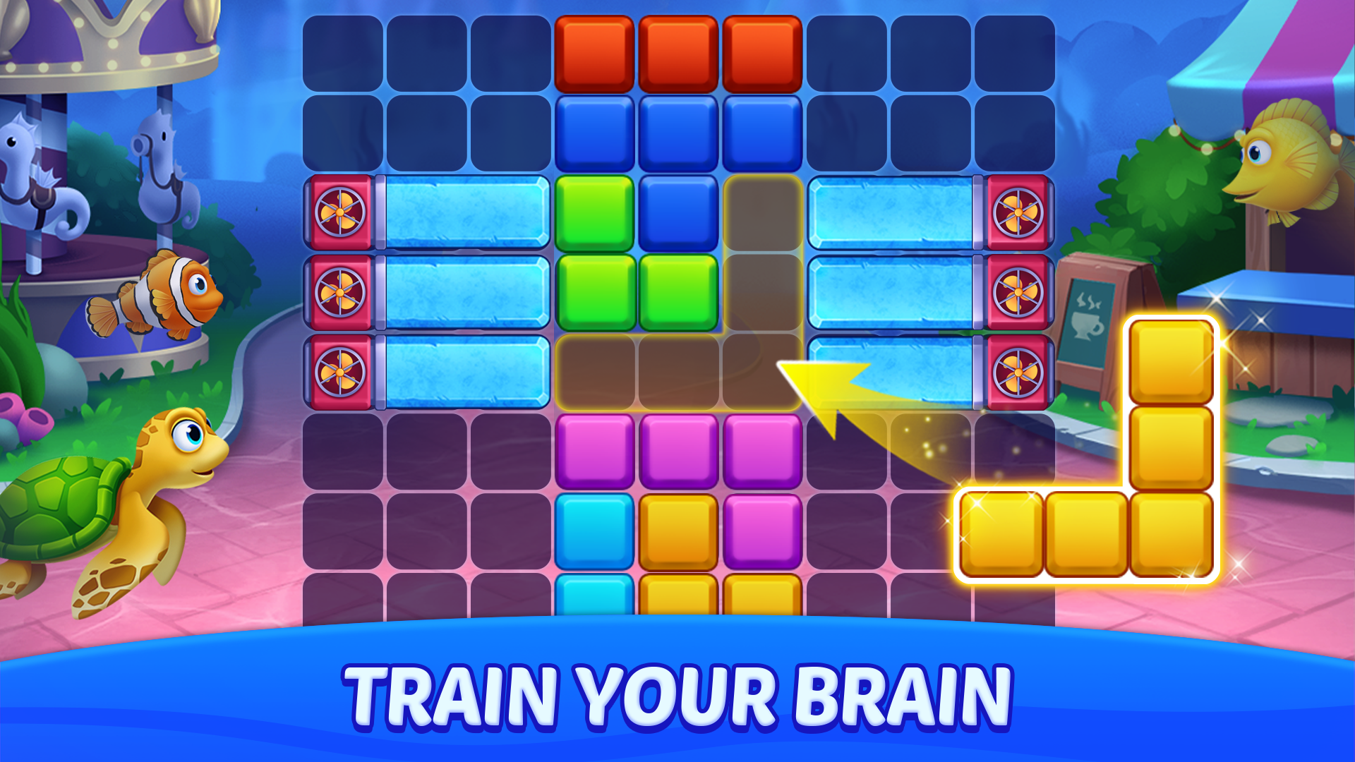 اسکرین شات 2 بازی Block Puzzle Ocean