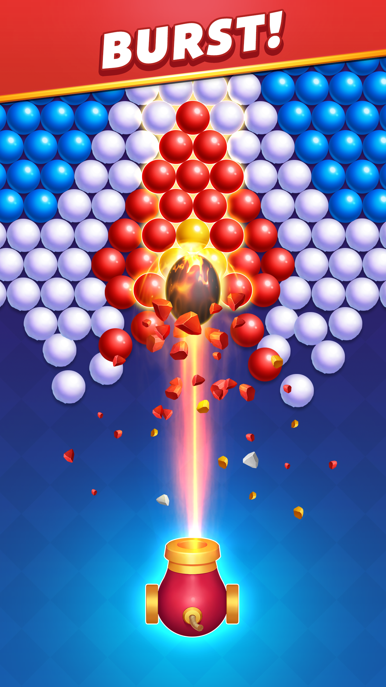 اسکرین شات 3 بازی Bubble Shooter Royal Pop