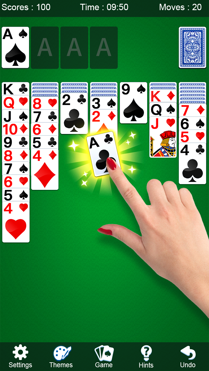 اسکرین شات 1 بازی Solitaire