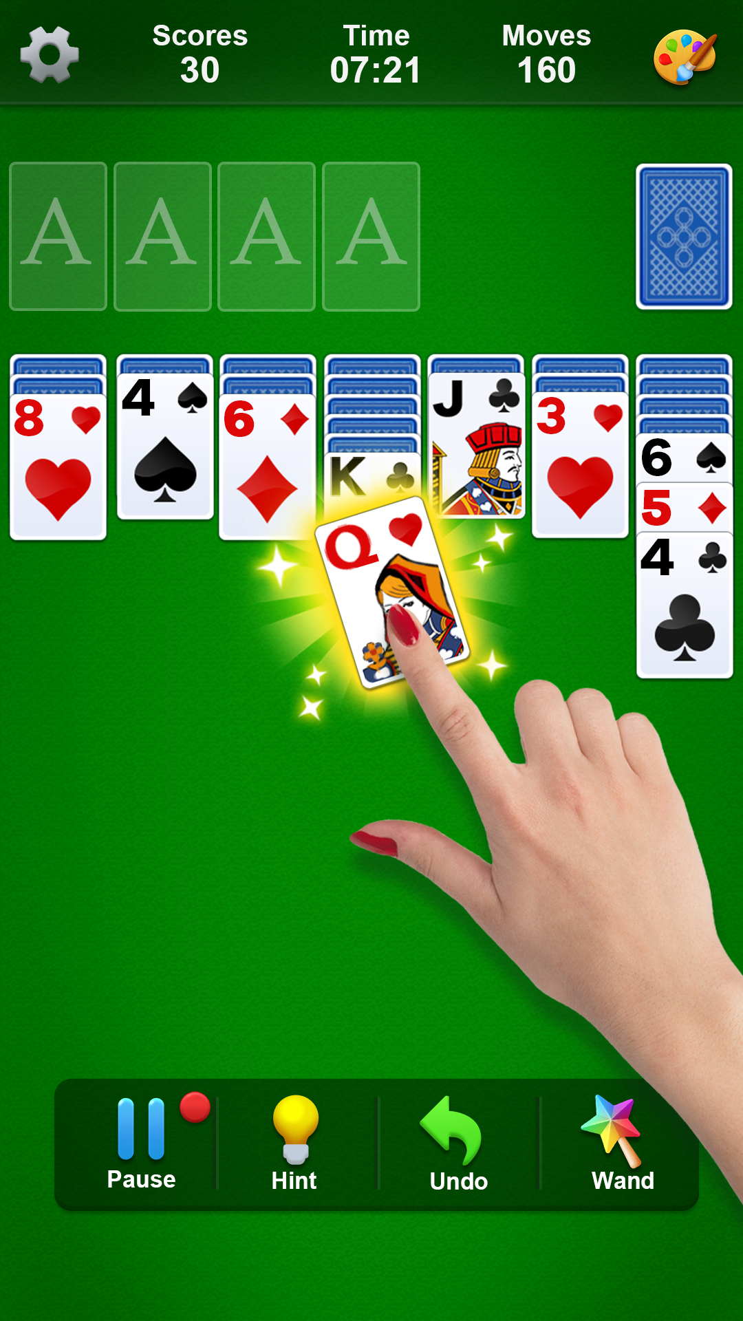 اسکرین شات 1 بازی Solitaire
