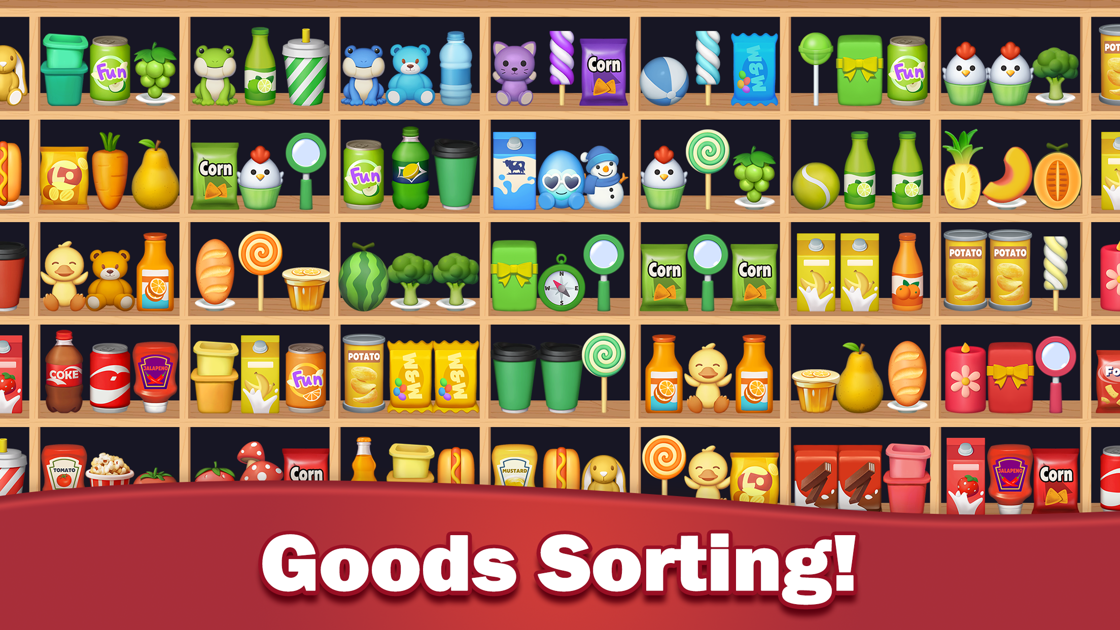 اسکرین شات 7 بازی Goods Story: Sort Puzzle