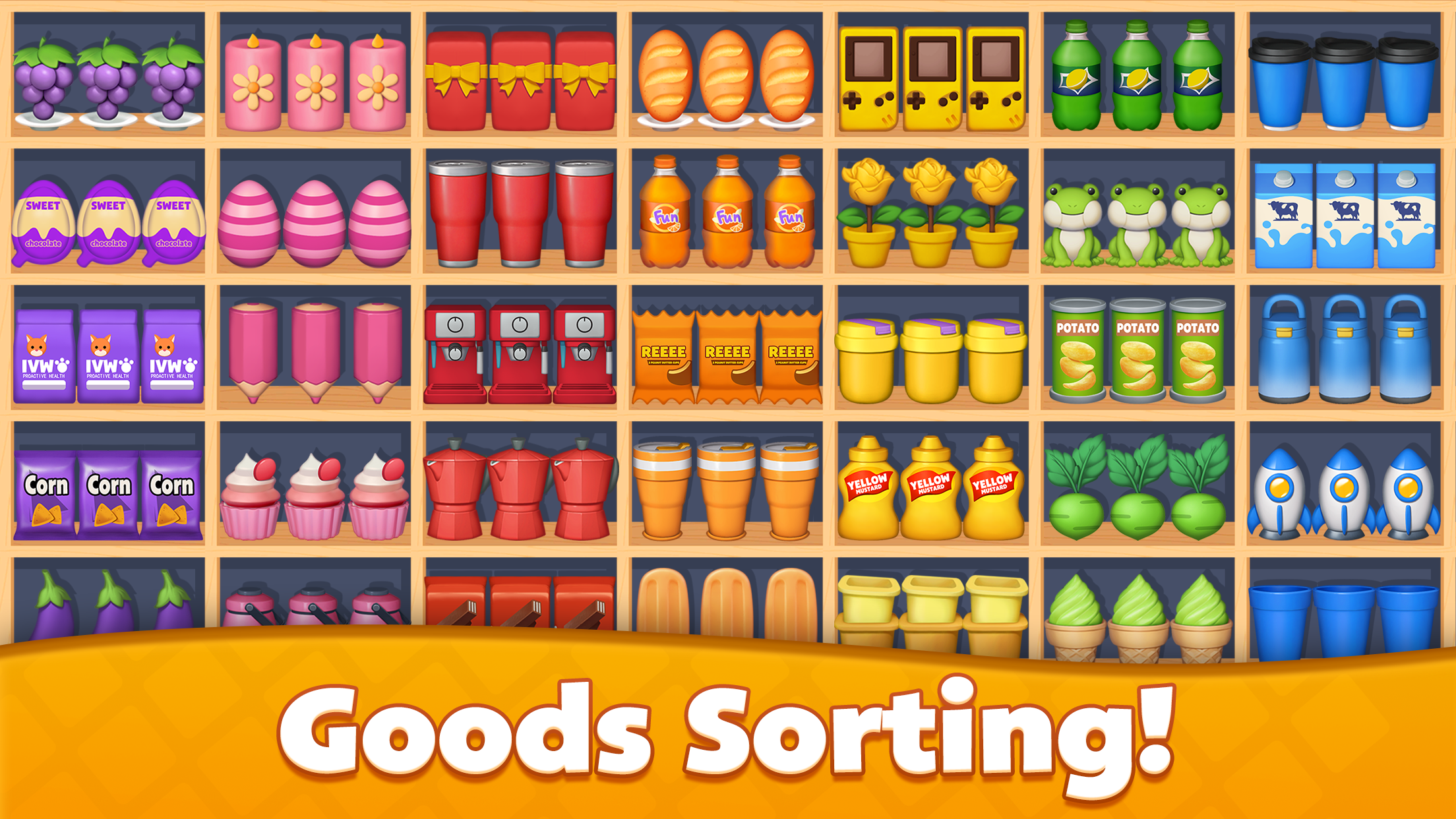 اسکرین شات 6 بازی Goods Story: Sort Puzzle
