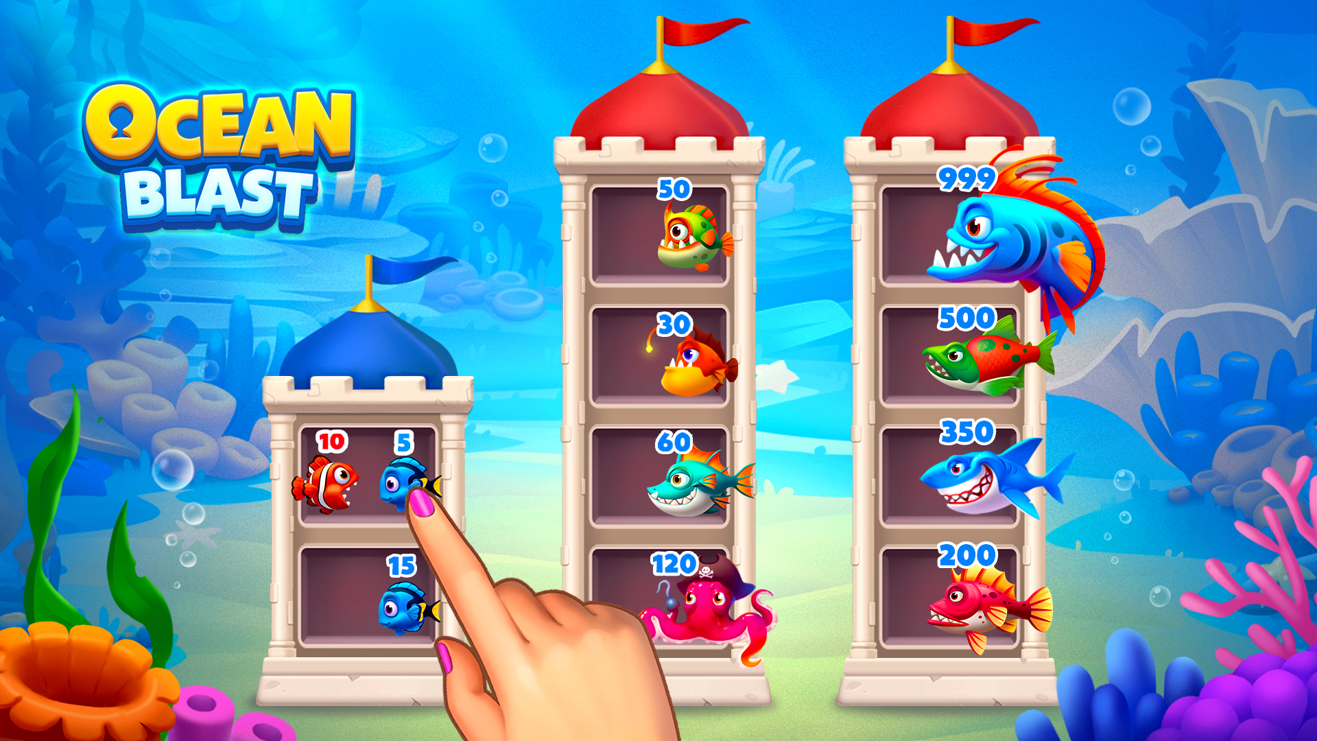 اسکرین شات 2 بازی Ocean Blast