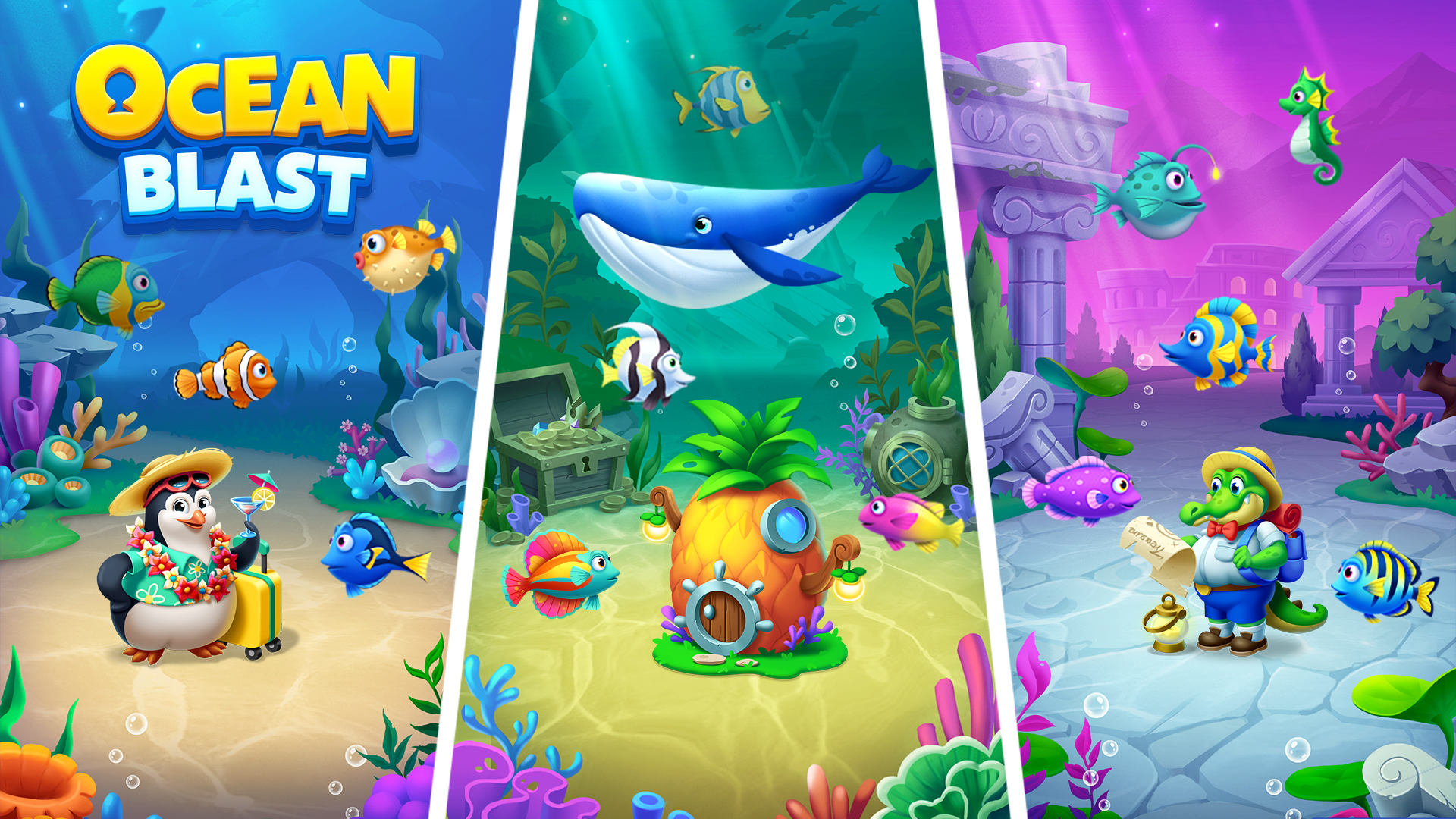 اسکرین شات 4 بازی Ocean Blast