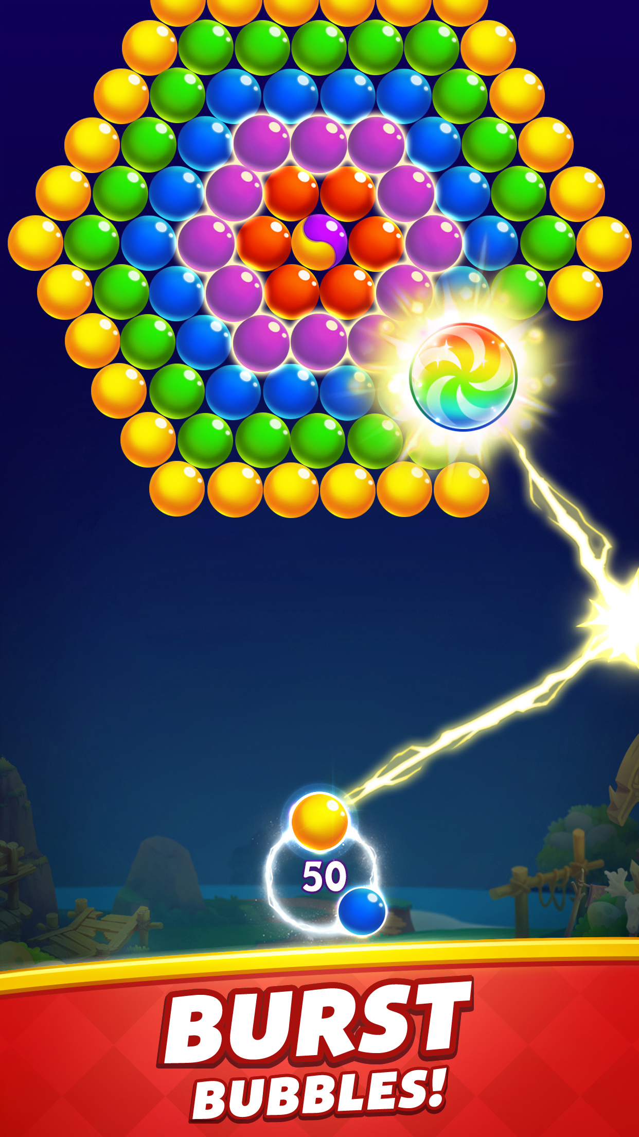 اسکرین شات 2 بازی Bubble Shooter