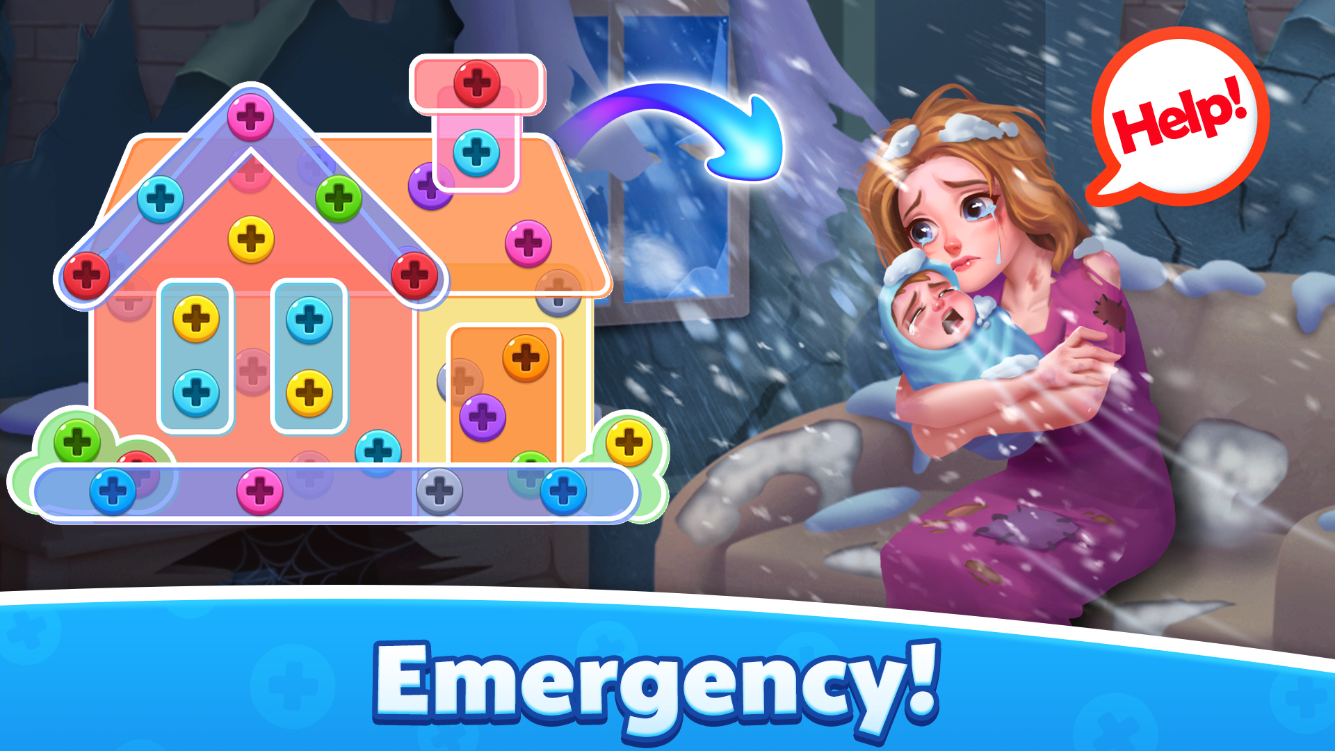 اسکرین شات 6 بازی Screw Story: Nut & Bolt Puzzle