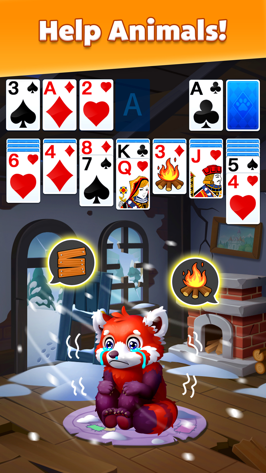 اسکرین شات 1 بازی Solitaire Run