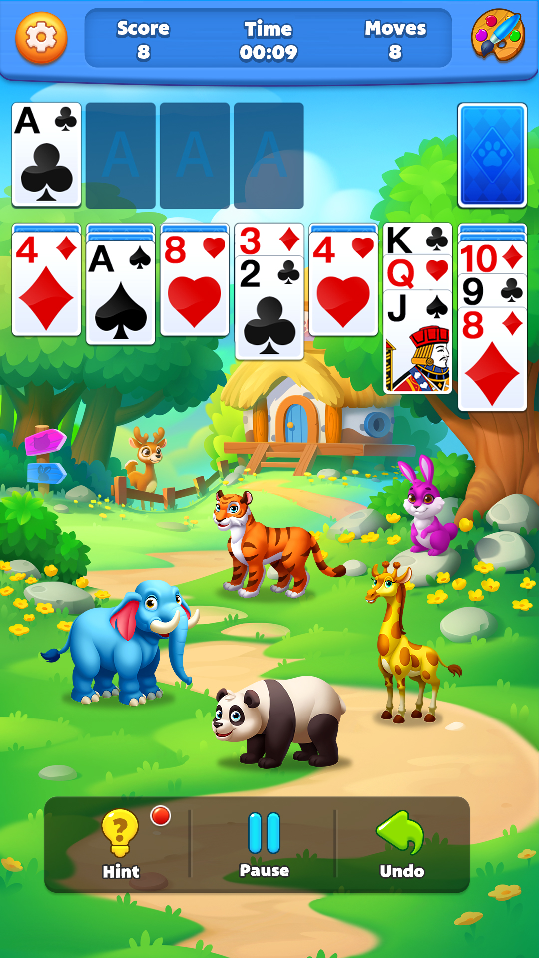 اسکرین شات 4 بازی Solitaire Run