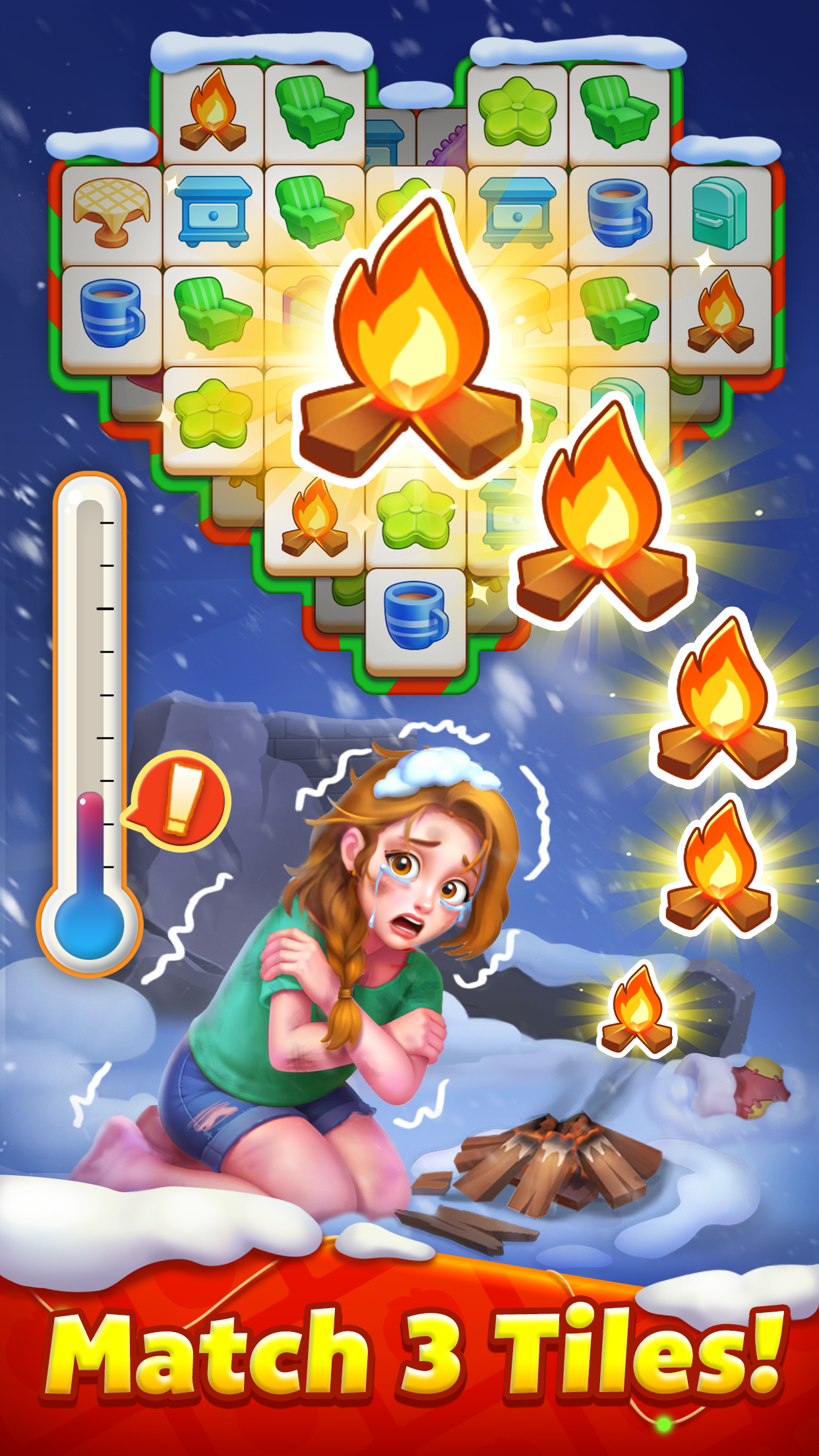 اسکرین شات 3 بازی Tile Match: Triple Puzzle Game