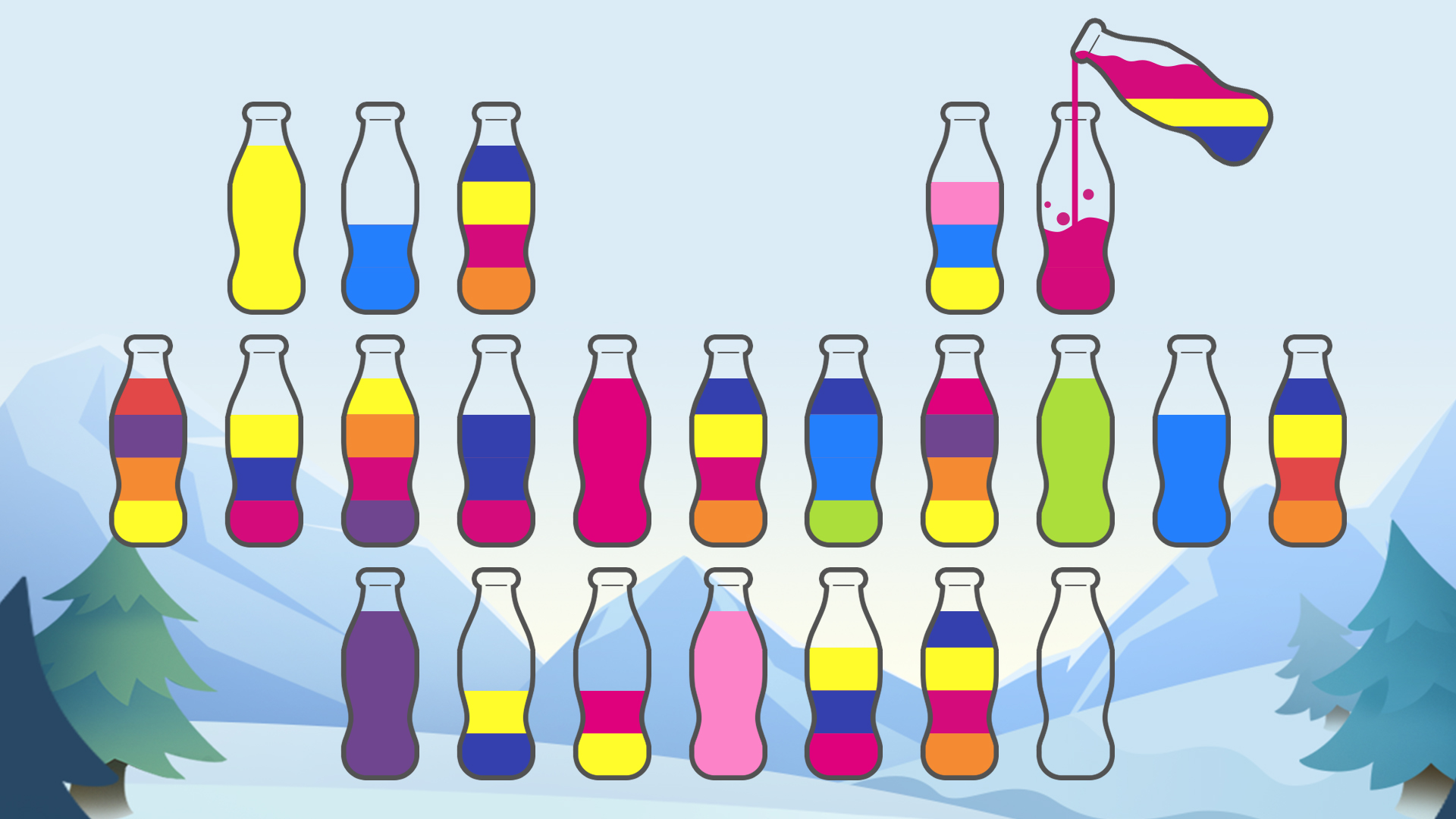 اسکرین شات 7 بازی Water Sort - Color Puzzle