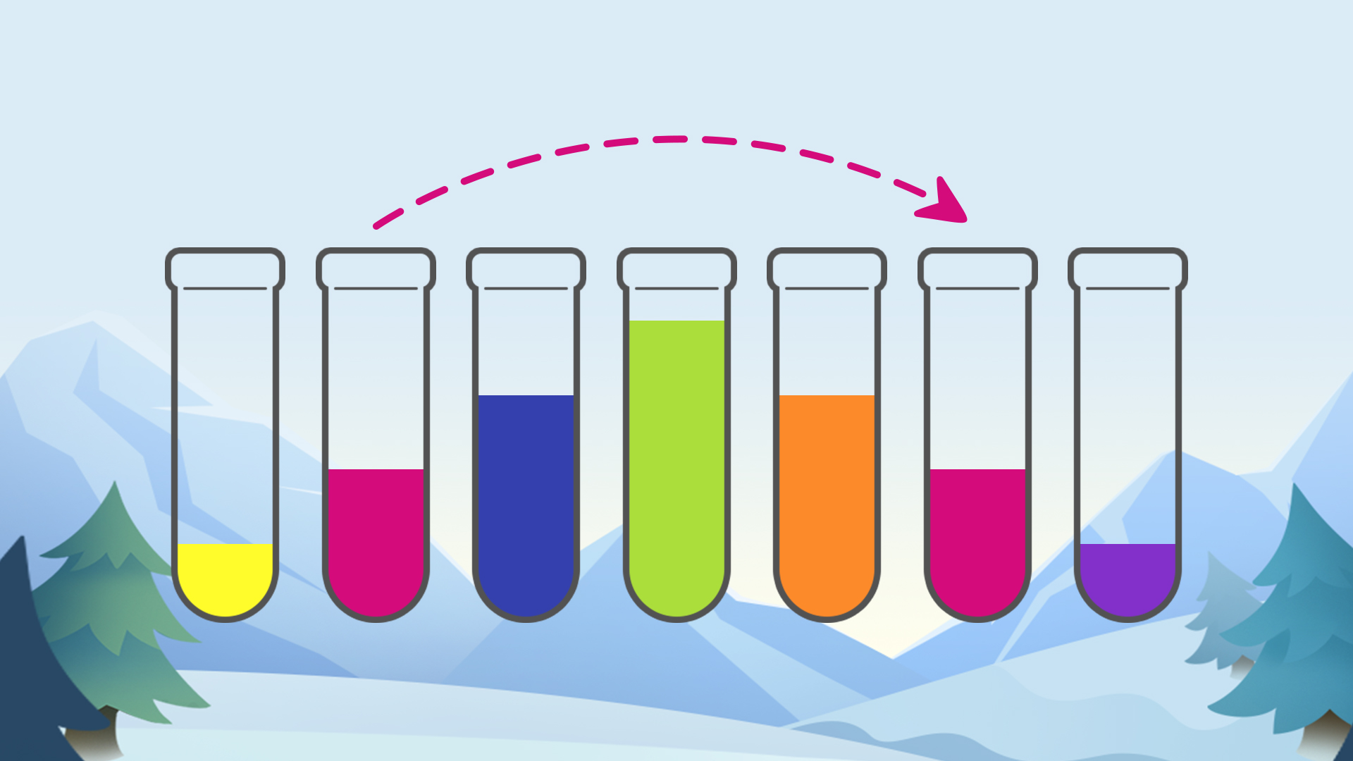 اسکرین شات 8 بازی Water Sort - Color Puzzle