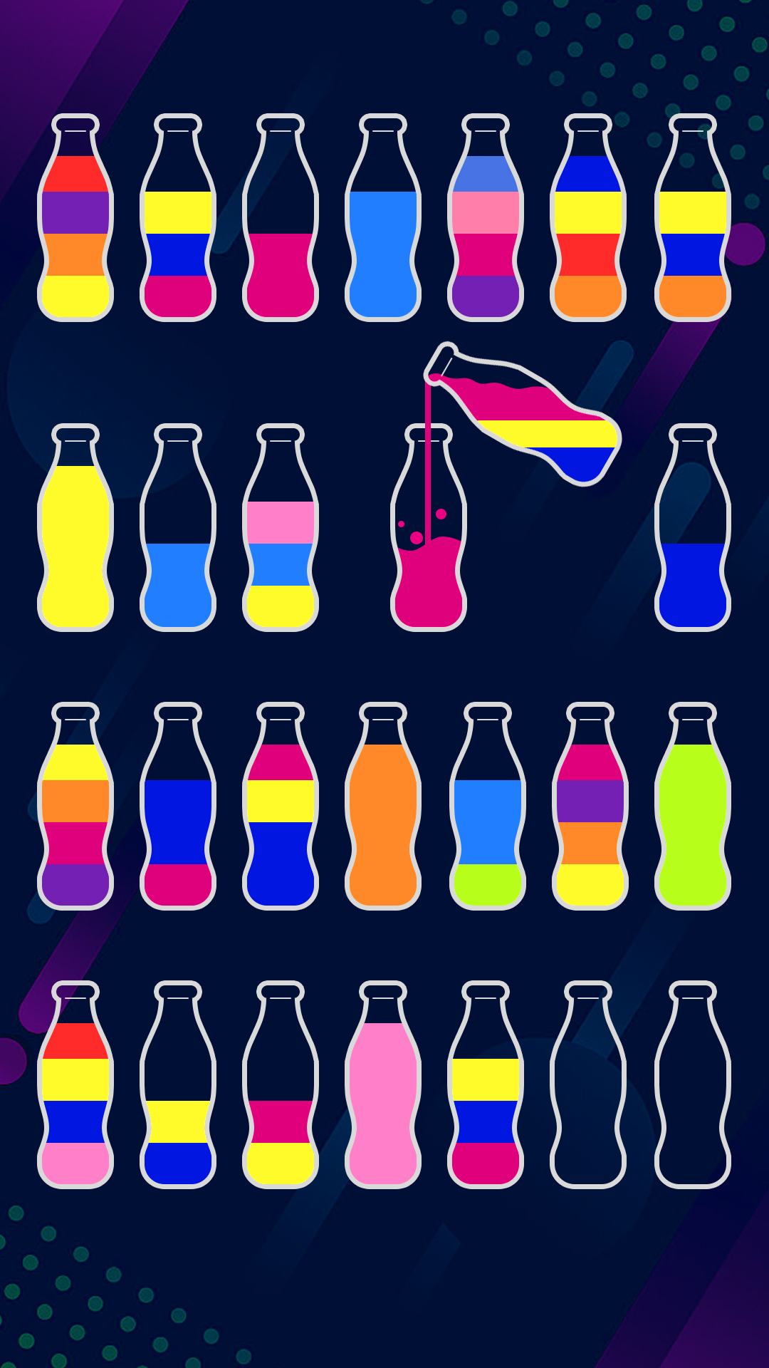 اسکرین شات 2 بازی Water Sort Puzzle: Color Games