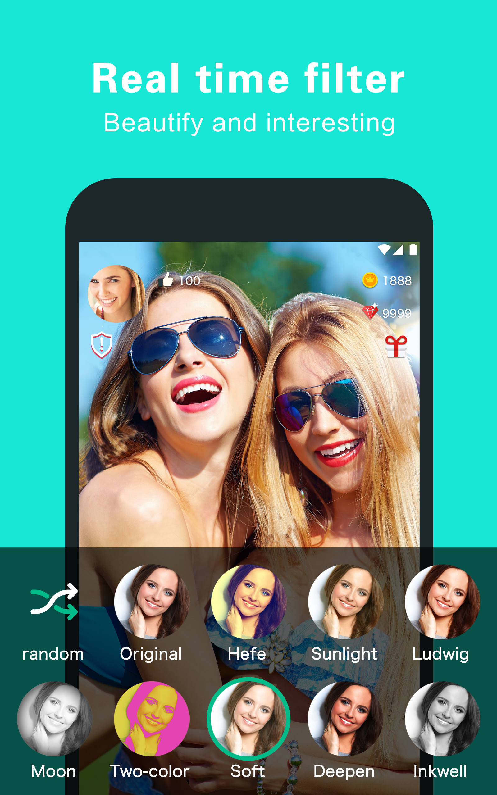 اسکرین شات 5 برنامه AHA Live Random Video Chat