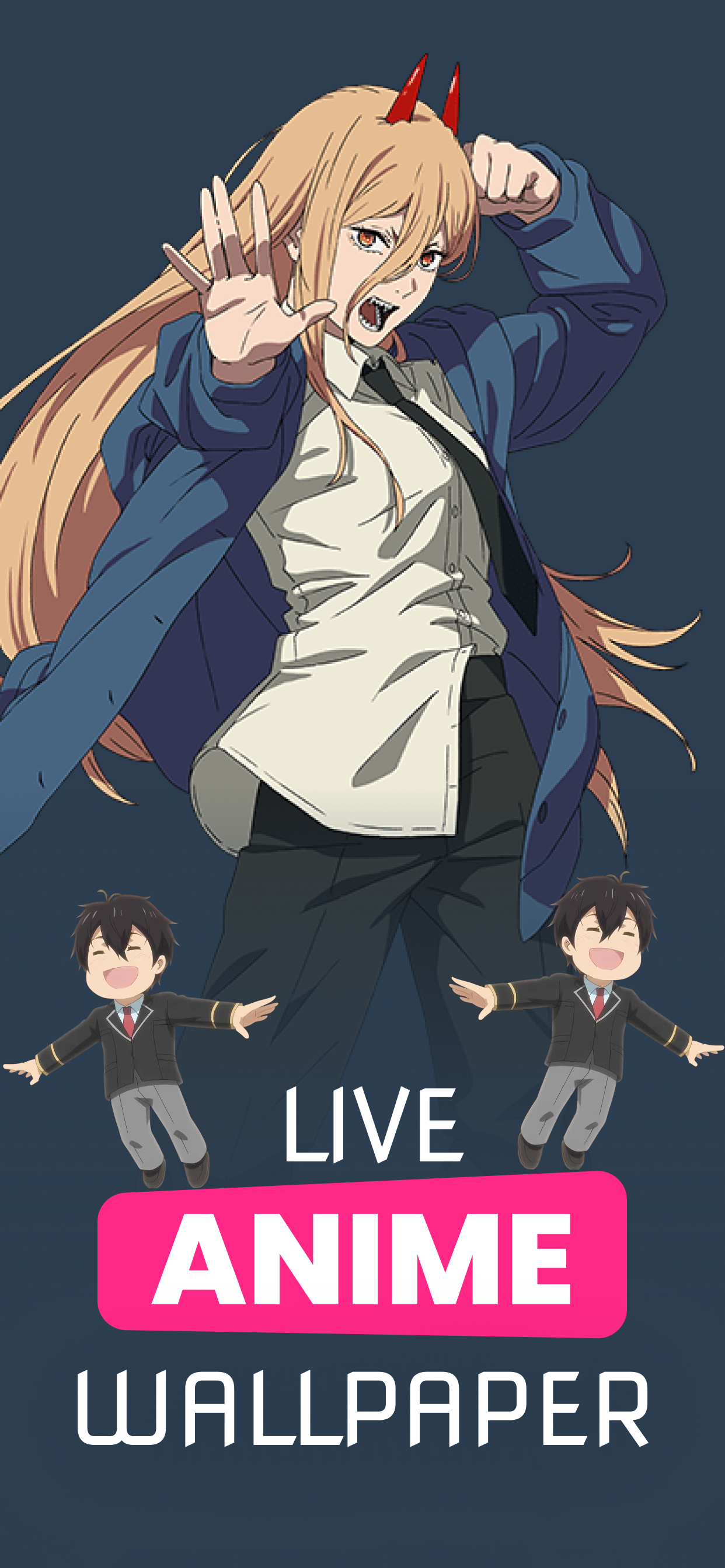 اسکرین شات 1 برنامه +9000000 Anime Live Wallpapers