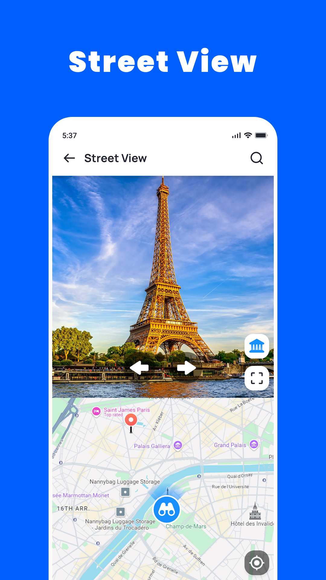 اسکرین شات 3 برنامه Live Satellite Map: Earth Cam