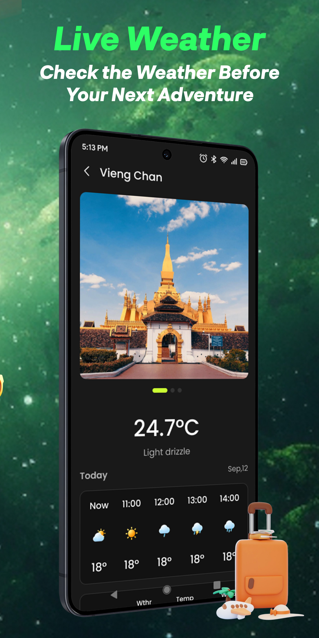 اسکرین شات 6 برنامه Live World Map 3D: GPS Earth