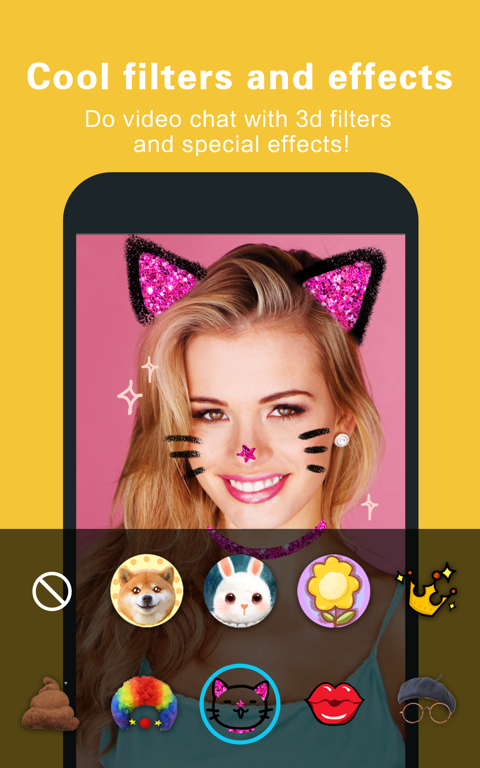 اسکرین شات 4 برنامه Hala Video Chat & Voice Call