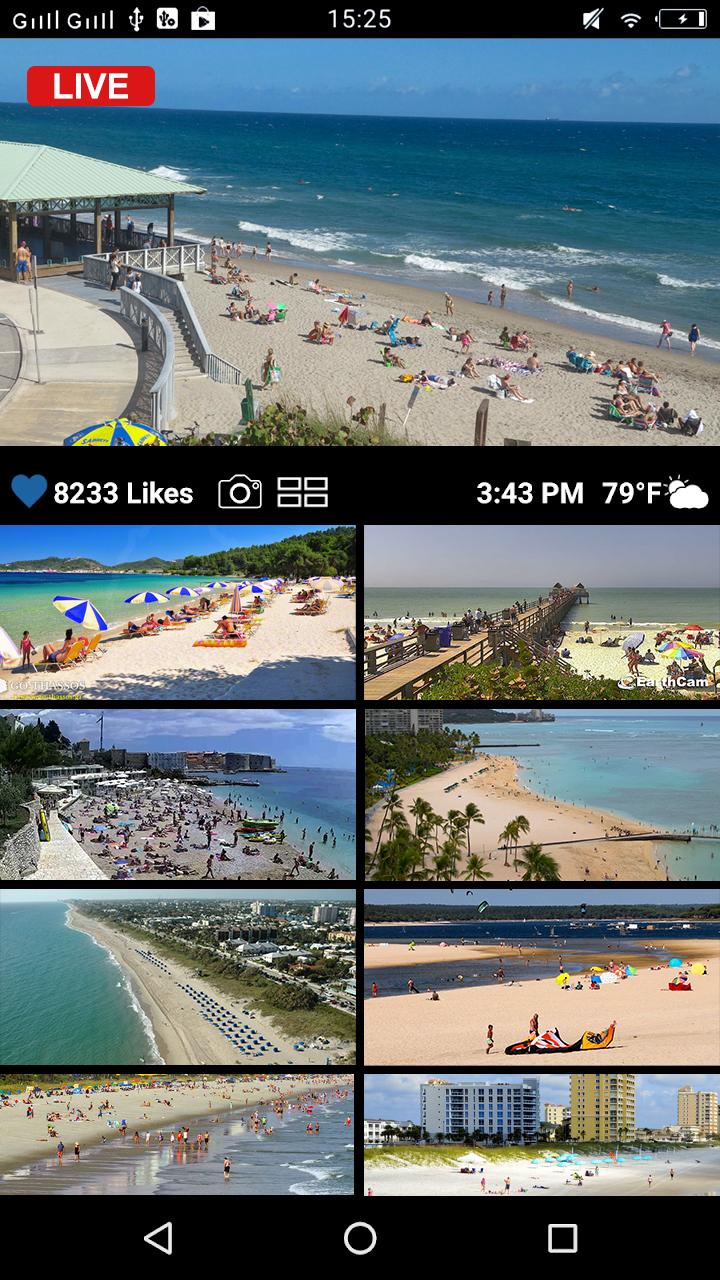 اسکرین شات 4 برنامه Live Earth Cam - Webcams