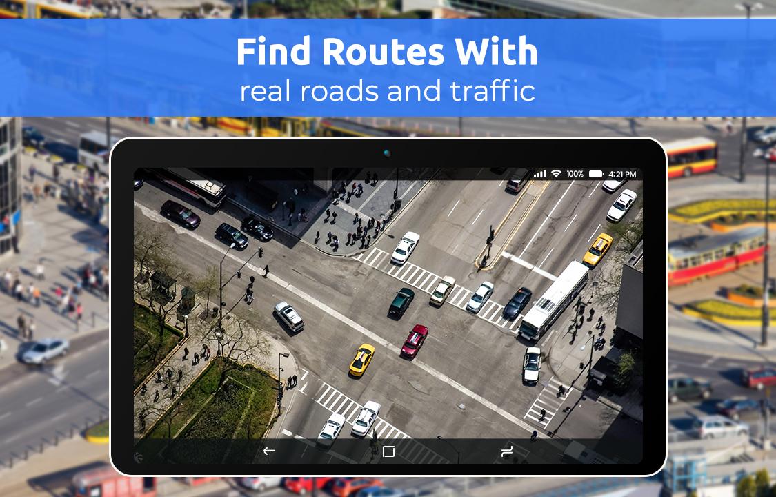اسکرین شات 5 برنامه Live Earth Map HD - Live Cam
