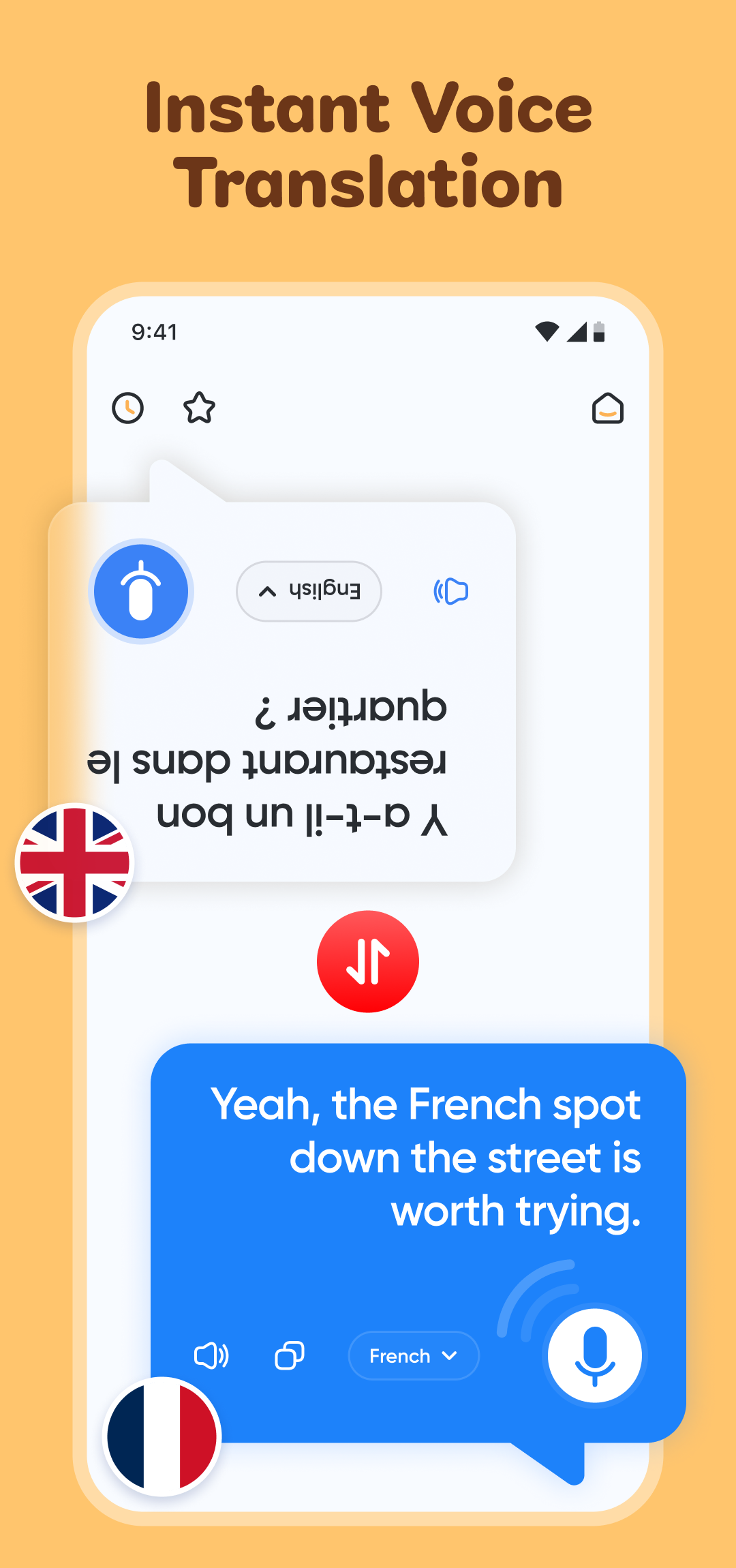 اسکرین شات 2 برنامه Speak & Translate All Language
