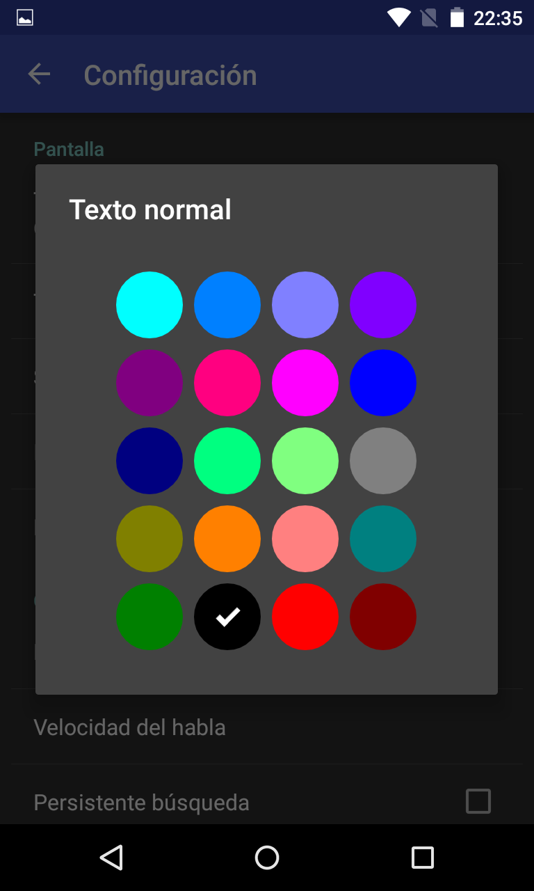 اسکرین شات 7 برنامه Spanish Dictionary - Offline