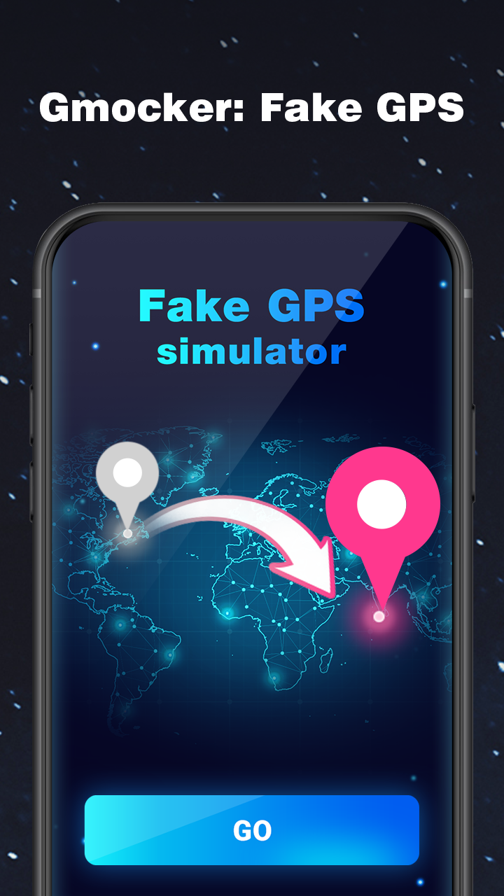 اسکرین شات 1 برنامه Gmocker: Fake GPS Location