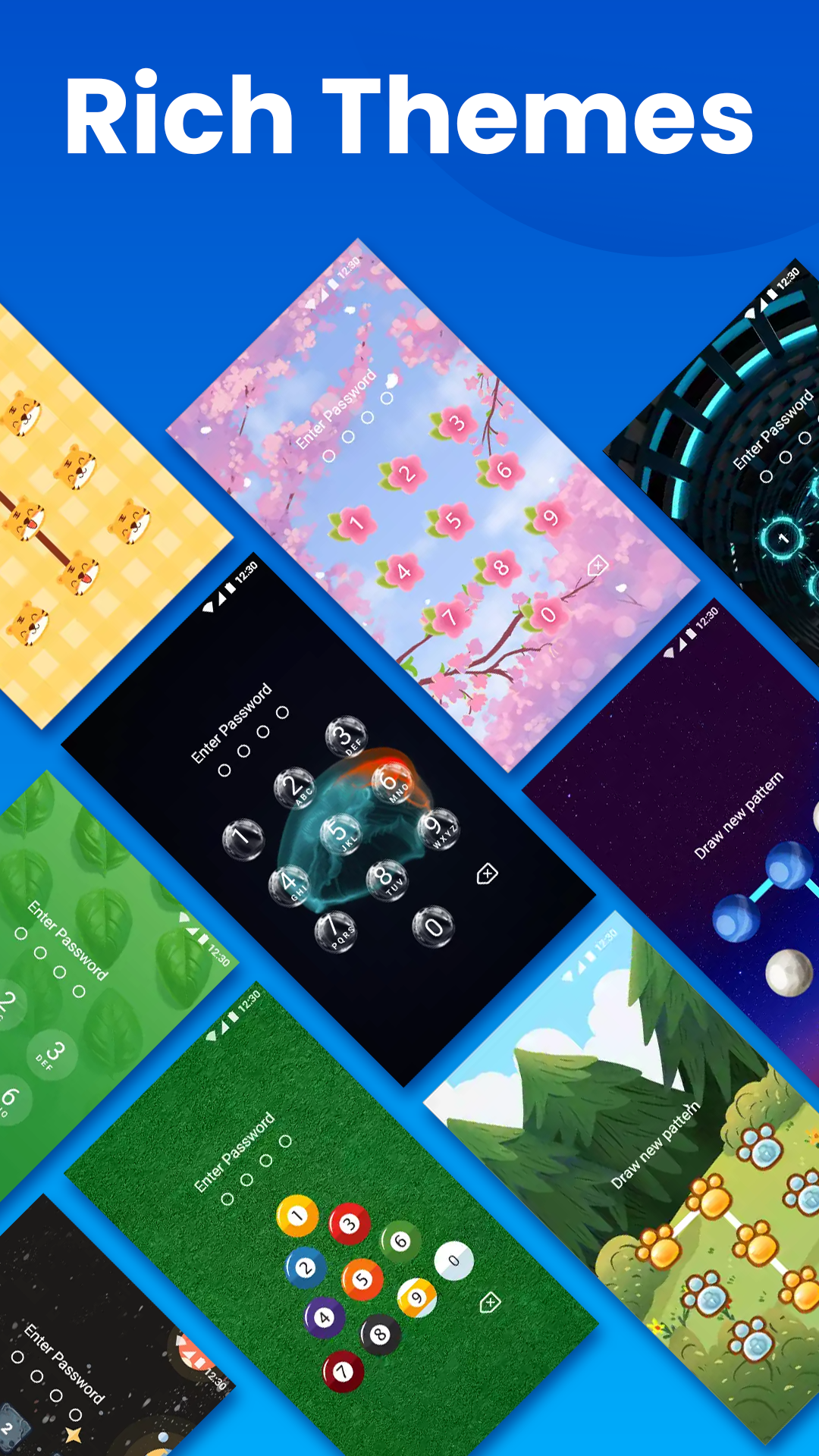 اسکرین شات 6 برنامه App lock - Fingerprint,Applock