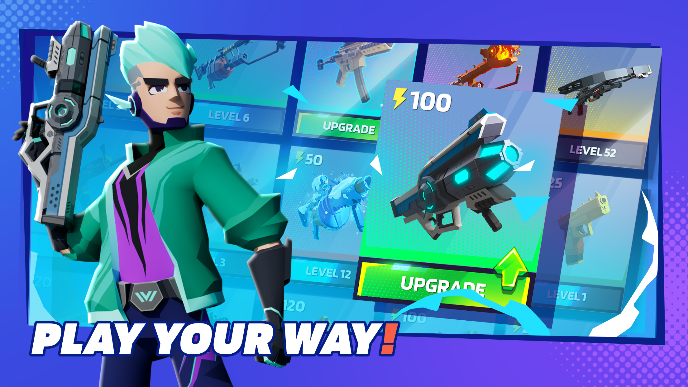 اسکرین شات 3 بازی 1v1.LOL - Battle Royale Game