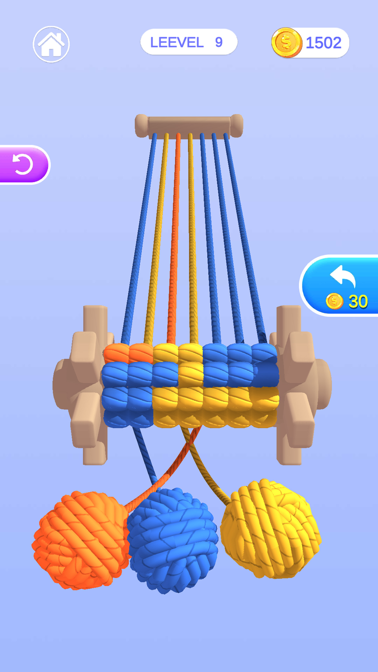 اسکرین شات 1 بازی Loom Fever: Knitting Master