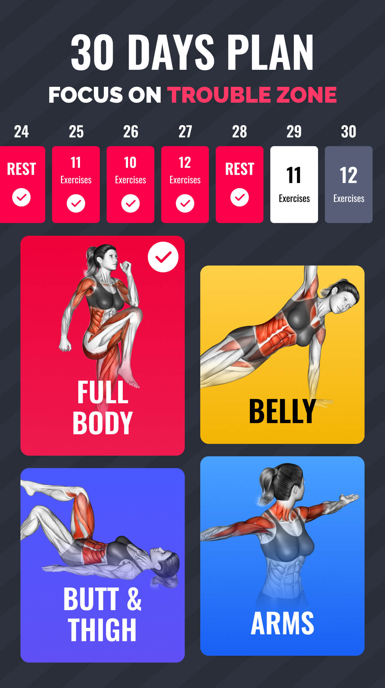 اسکرین شات 2 برنامه Lose Weight App for Women