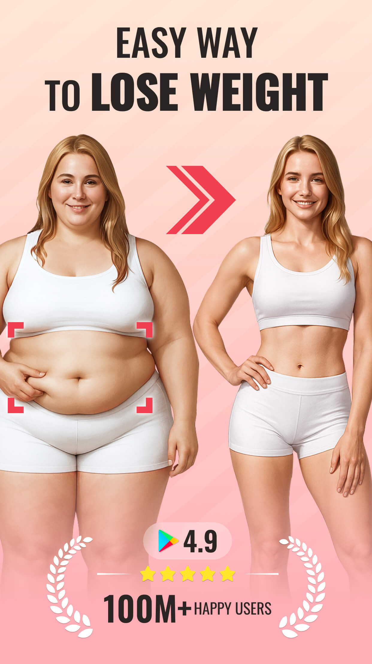 اسکرین شات 1 برنامه Lose Weight App for Women