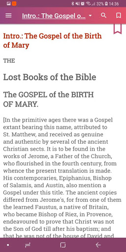اسکرین شات 2 برنامه Lost Books of the Bible, Apocrypha, Enoch, Jasher