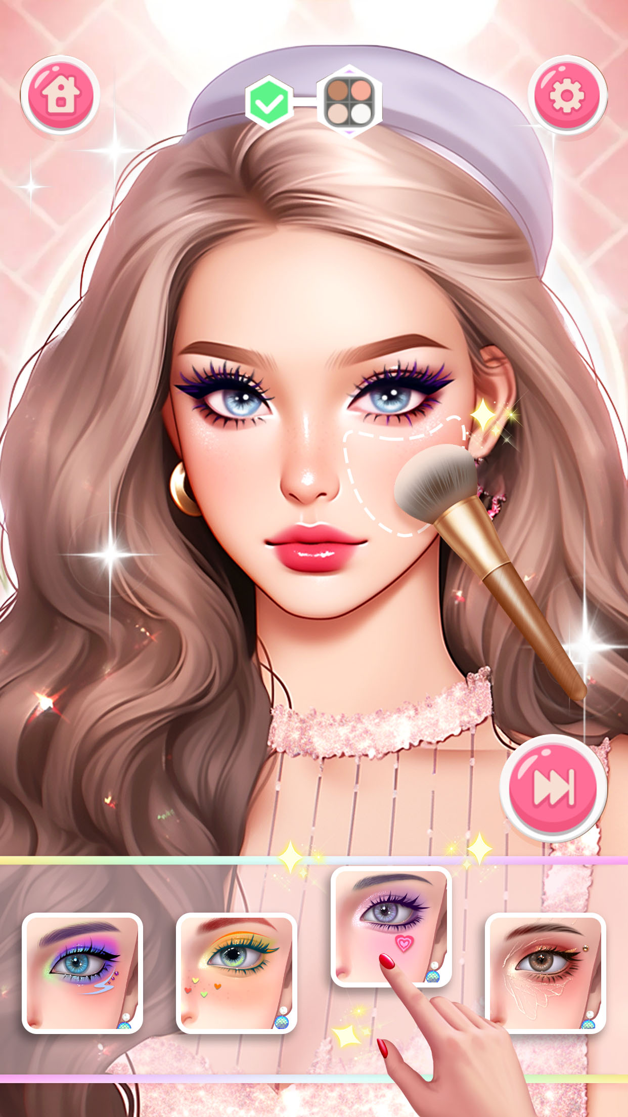 اسکرین شات 3 بازی Makeup Match: Nail Salon