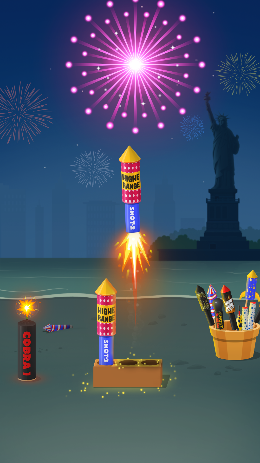 اسکرین شات 4 بازی Diwali Firecrackers Simulator