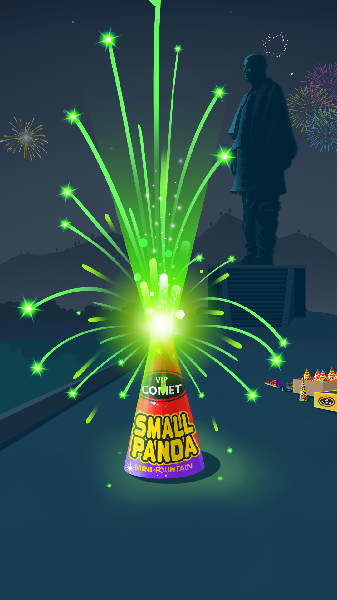 اسکرین شات 5 بازی Diwali Firecrackers Simulator