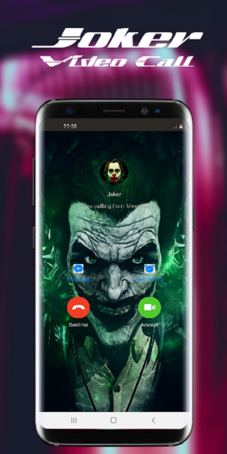 اسکرین شات 2 برنامه Call Joker | Fake Video Call