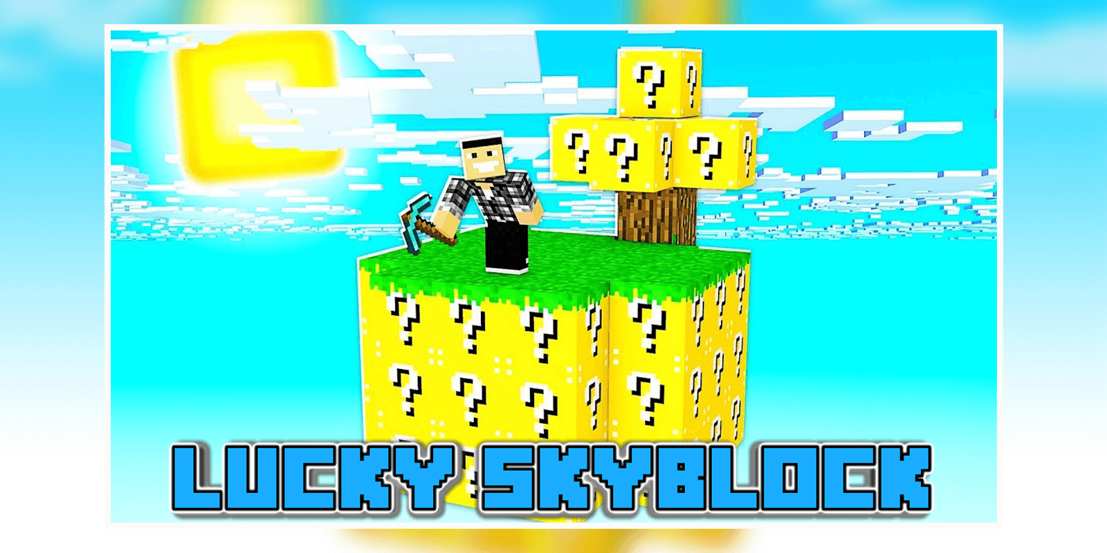 اسکرین شات 2 برنامه Lucky skyblock for minecraft pe