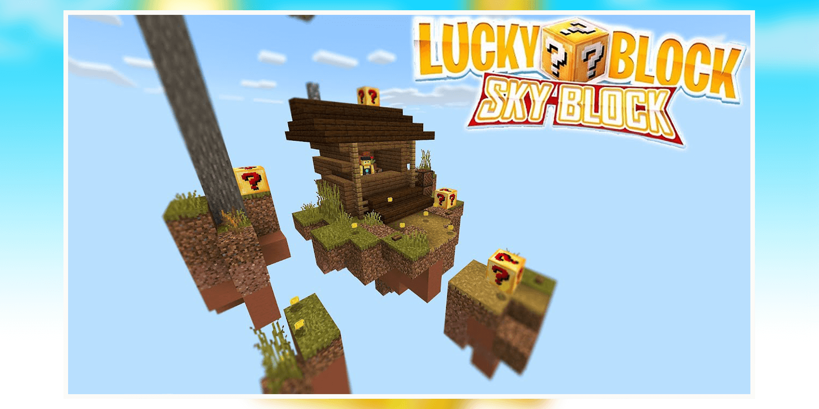 اسکرین شات 3 برنامه Lucky skyblock for minecraft pe