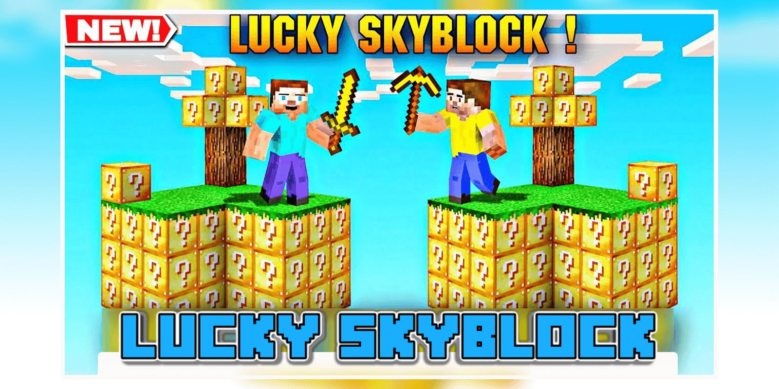اسکرین شات 1 برنامه Lucky skyblock for minecraft pe