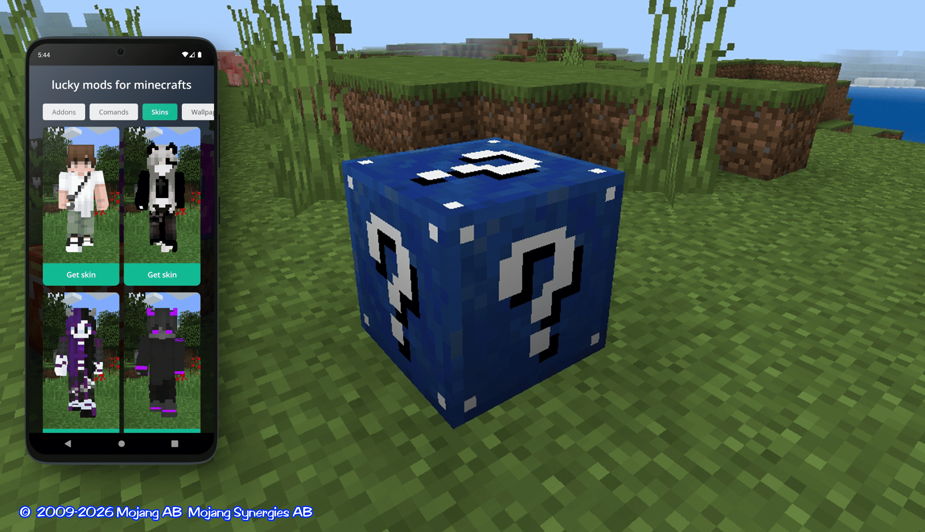 اسکرین شات 2 برنامه lucky mods for minecraft