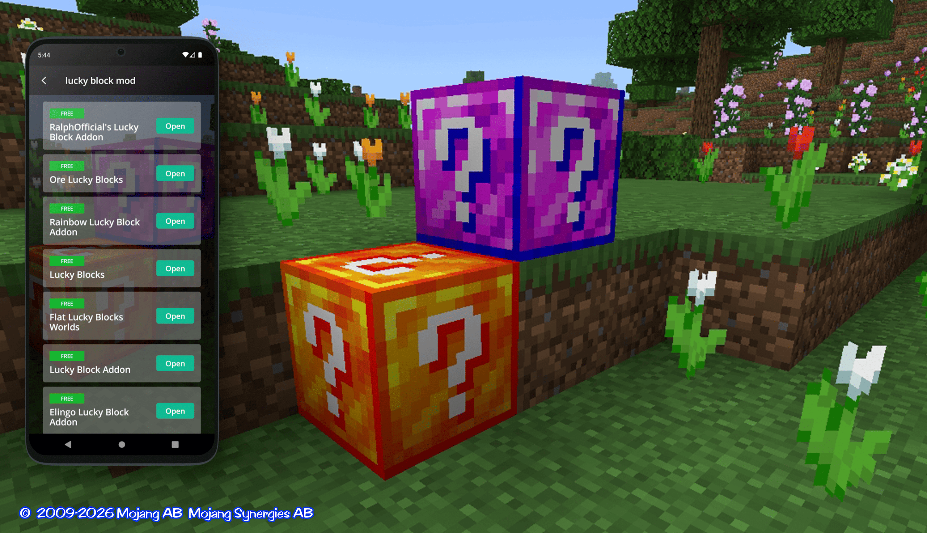 اسکرین شات 4 برنامه lucky mods for minecraft