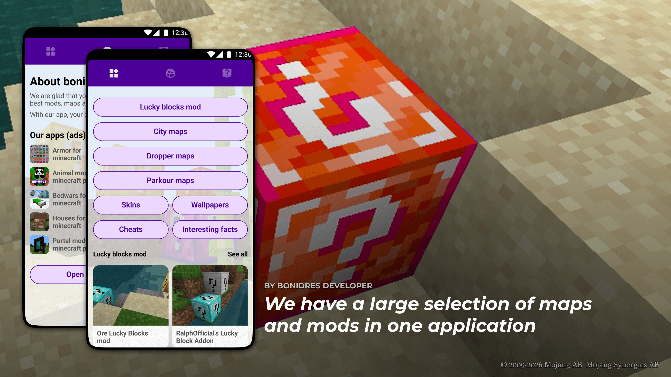 اسکرین شات 2 برنامه block mod for minecraft