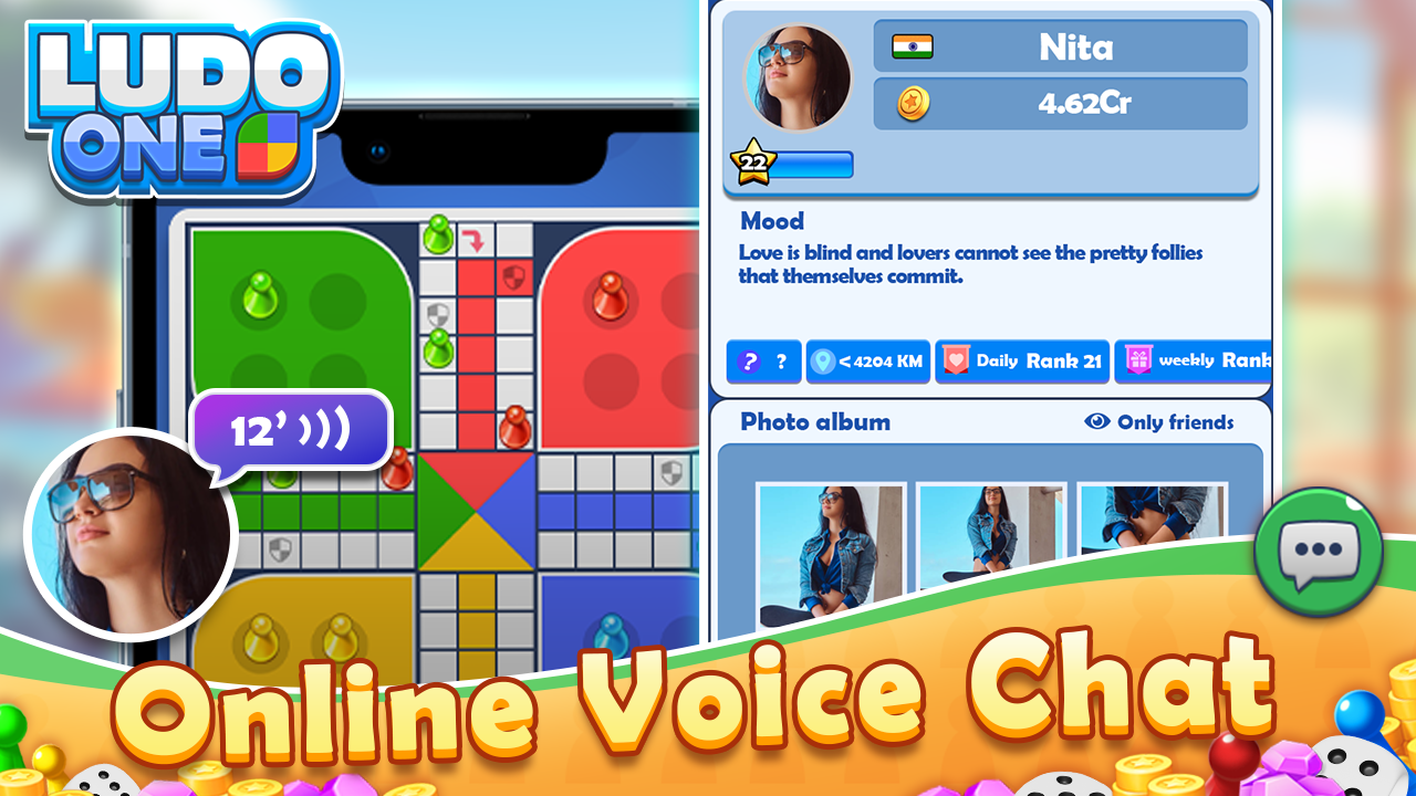 اسکرین شات 2 بازی Ludo ONE! Online Board Game
