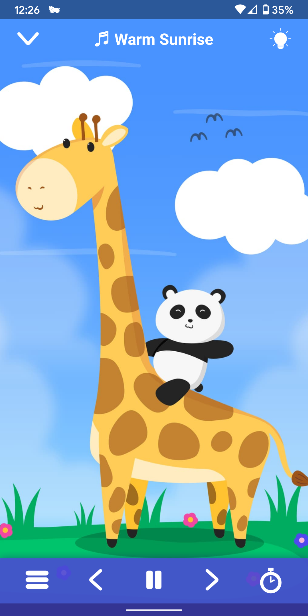 اسکرین شات 2 برنامه Lullaby - baby music