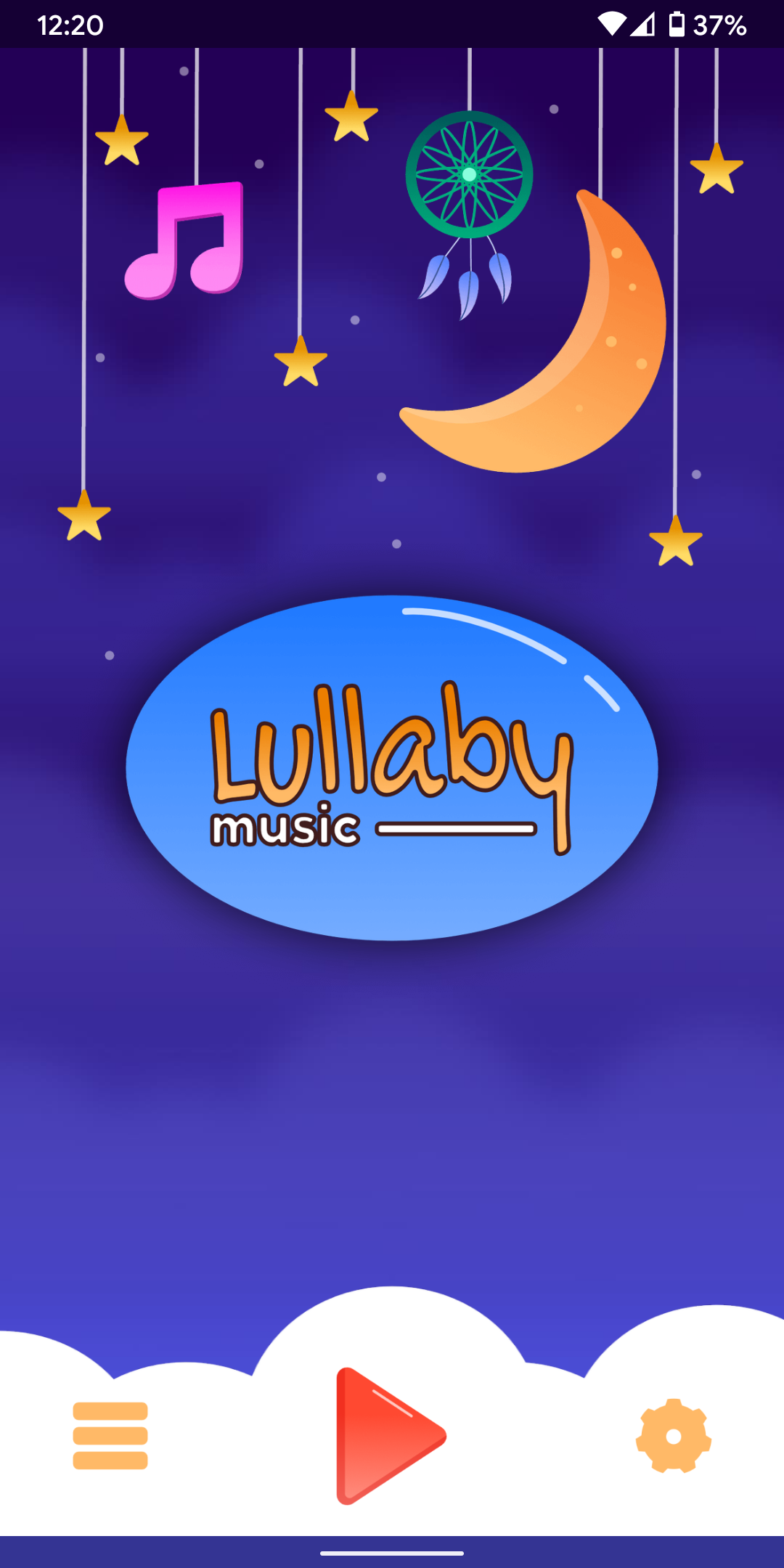اسکرین شات 1 برنامه Lullaby - baby music