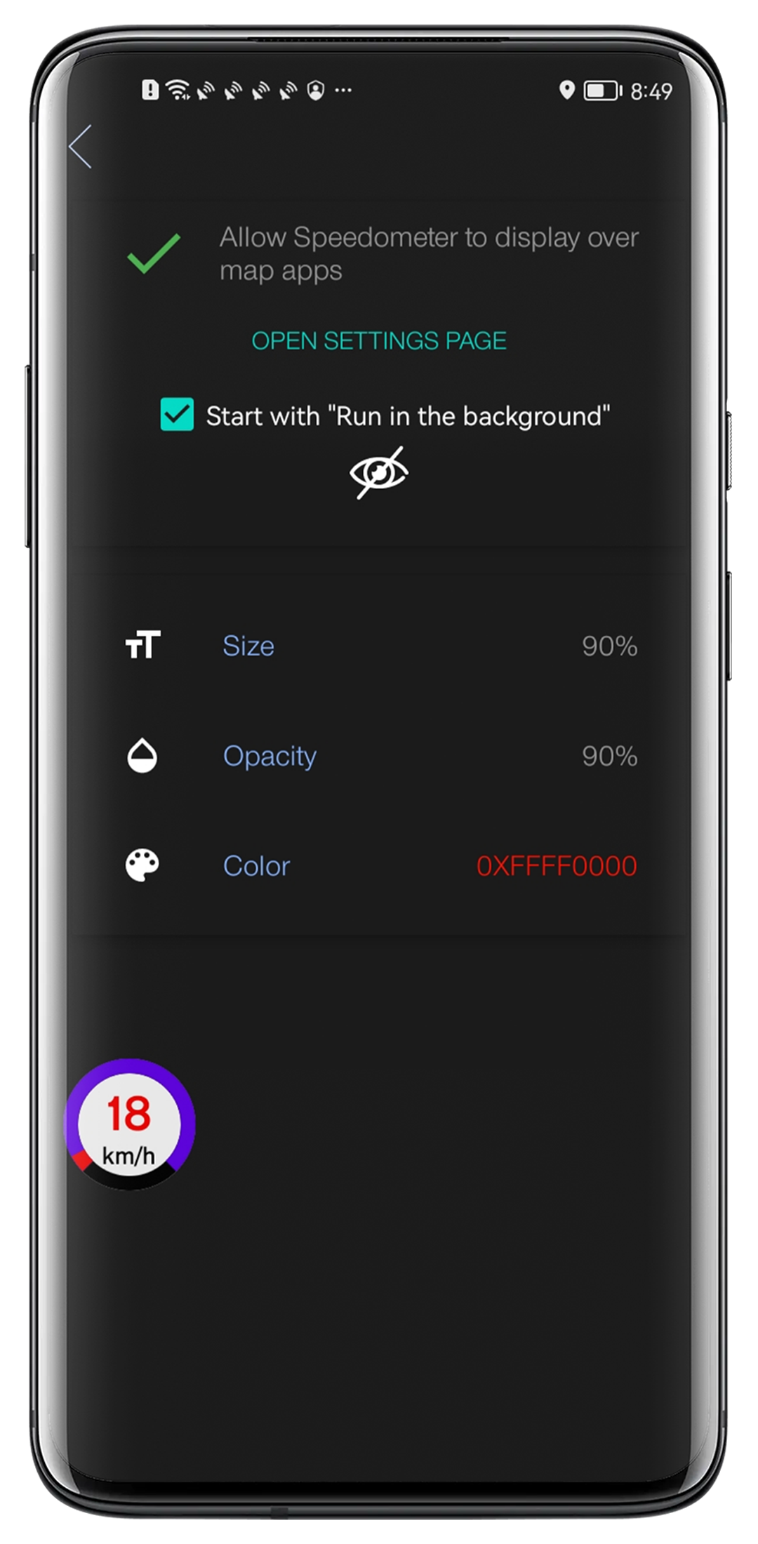 اسکرین شات 8 برنامه Digital Dashboard GPS