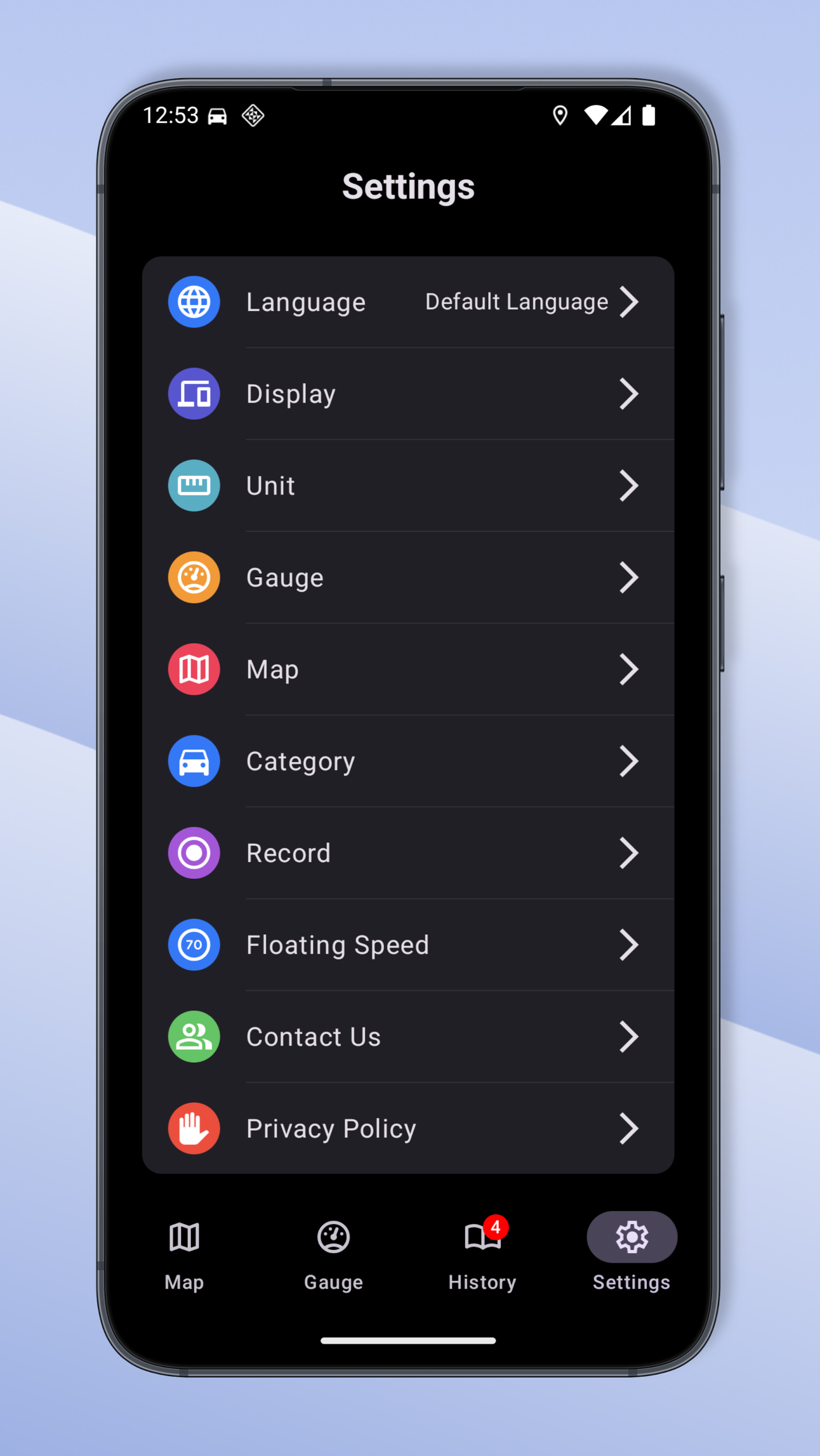 اسکرین شات 7 برنامه Speed View GPS